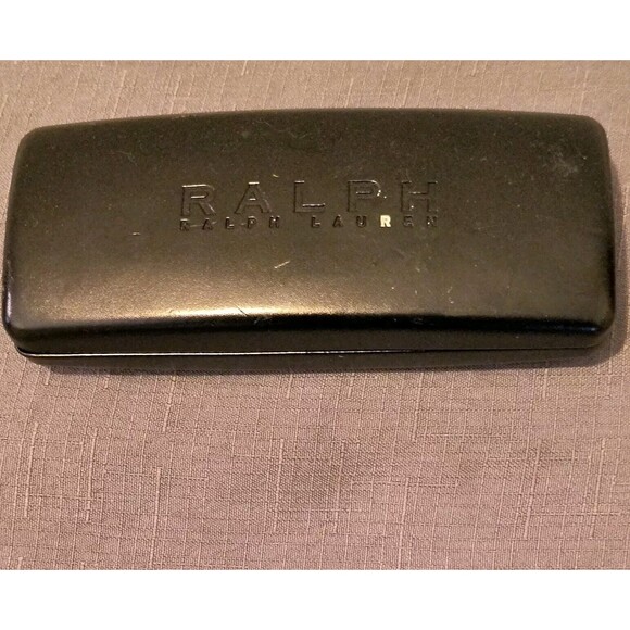 RALPH Ralph Lauren Eyeglass Sunglasses Case Black Size 2.5 in X 6.5 in - Picture 1 of 9
